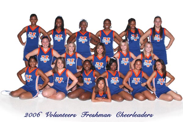 2006 Freshman Cheerleaders